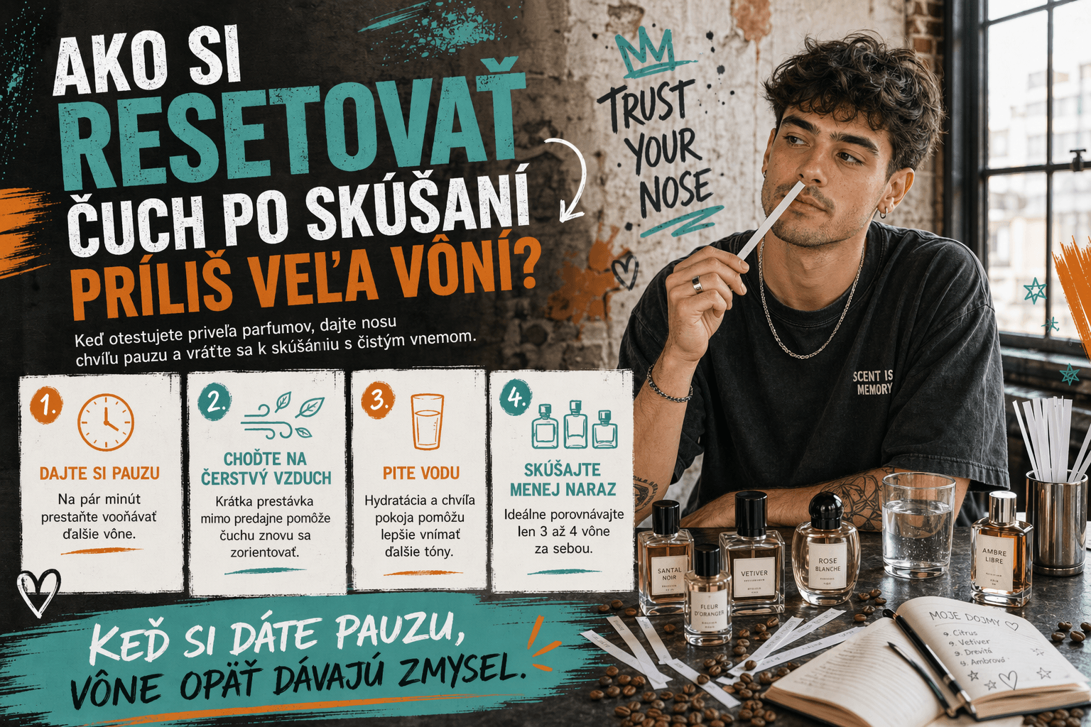 Ako si „resetovať“ čuch po skúšaní príliš veľa vôní (1)